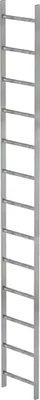 Produktbild von MUNK Schachtleiter Stahl verzinkt 400mm breit 13 Sprossen 3,64m lang