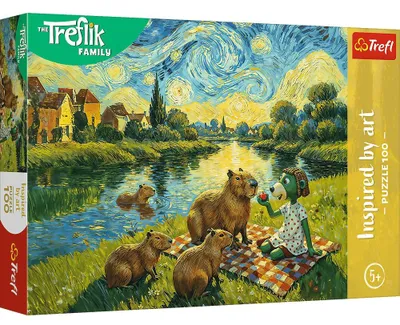 Obrázek produktu pro Puzzle 100 Karmienie kapibar