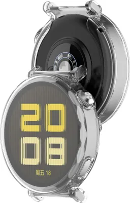 Produktbild von Etui z osłoną ekranu Bizon Case Watch Felipe do Huawei Watch GT 5 Pro 42 mm, przeźroczyste