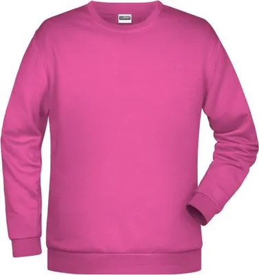 Produktbild von Klassisches Rundhals Sweatshirt für Herren pink, Gr. XL