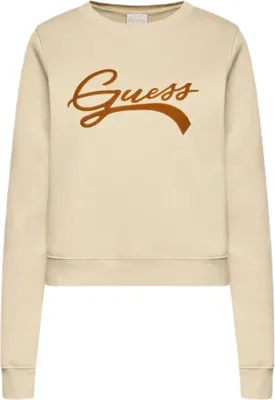 Produktbild von GUESS Damen Sweatshirt Tinca Beige, Größe XS