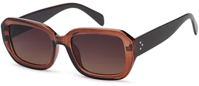 Image de styleBREAKER Lunettes de soleil rétro pour femmes, monture large en plastique et verres rectangulaires en polycarbonate 09020143