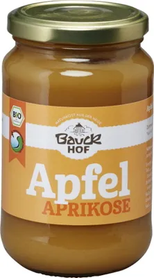 Produktbild von Apfel - Aprikose Mus 360g 12er Pack