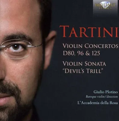 Produktbild von Plotino, G: Tartini:Violin Concertos D 80,96 & 125