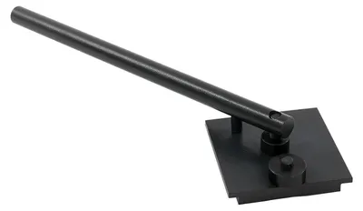 Produktbild von Manuelle Bewehrungsbiegezange - Stahl Baustahlbieger - 6 Matrizen 1,27–3,81 cm - 35 cm Griff - Grundplatte 13x11 cm - schwarz