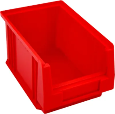 Produktbild von SuperSparSet 25x Sichtlagerbox Classic F | Rot | HxBxT 12x15x23cm | Polypropylen | Sichtlagerbehälter, Sichtlagerkasten, Sichtlagerkastensortiment, Sortierbehälter