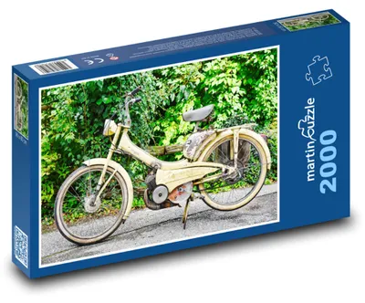 Produktbild von martinpuzzle - Puzzle 2000 Teile - Altes Moped