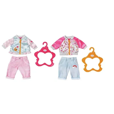 Produktbild von BABY born Casuals 2 assorted, Puppen-Kleiderset, 3 Jahr(e)