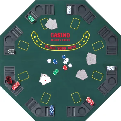 Obrázek produktu pro Pokerový stůl HOT Games 8hkg.vouwb 125x125x2.5cm