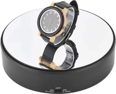 Produktbild von Drehstand für Schmuck und Uhren, 360°, einstellbare Geschwindigkeit, rotierend
