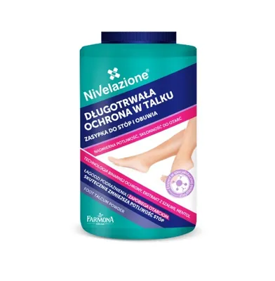 Produktbild von FARMONA Nivelazione Fuß Talkum Puder Pulver für Füße und Schuhe in Talk 110g