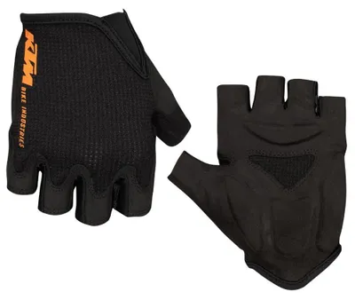 Obrázok produktu pre Rukavice KTM Factory Line, krátke, čierno-oranžové, čierna, veľkosť M