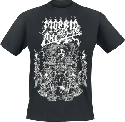 Produktbild von Morbid Angel T-Shirt Herren Pillars Crumbling schwarz M