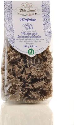Produktbild von GLUTENFREIE -MAFALDE-NUDELN (VOLLKORN-MEHLMISCHUNG) 250 g – PASTA NATURA