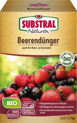 Produktbild von SUBSTRAL® Naturen® Beerendünger 1,7 kg für bis zu 34 Sträucher