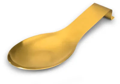 Lepelhalter aus Edelstahl, gold, spülmaschinengeeignet, 1 Stück