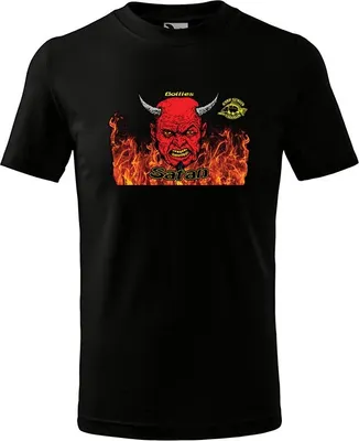 Immagine prodotto di Carpa Servis Václavík T-shirt Satana nero 5543