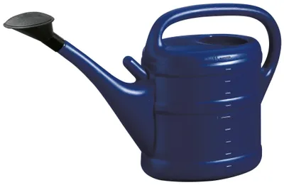 Produktbild von Geli Gießkanne Dunkelblau 10 Liter mit Aufsteckvorrichtung - Kunststoff