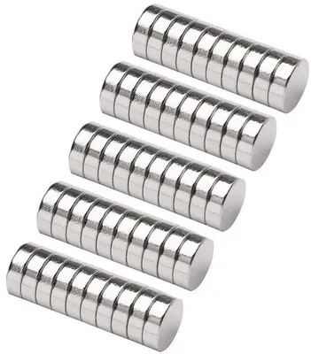 Zdjęcie produktu dla Mocne, okrągłe magnesy neodymowe 6x3 mm N52 NdFeB do majsterkowania