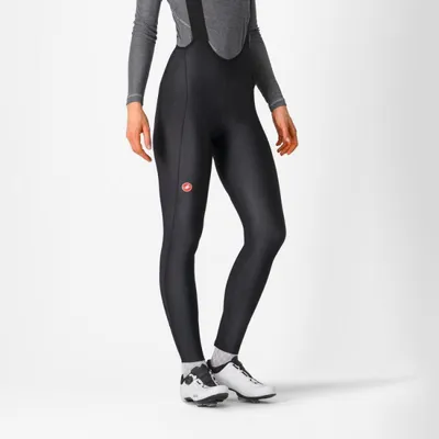Produktbild von CASTELLI Lange Fahrradhose mit Trägern - ESPRESSO DT W - Schwarz S