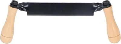 Image de Couteau à gratter le bois, dureté HRC 30, 25 cm, avec manche en bois
