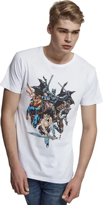 Produktbild von Justice League Crew White XS T-Shirt