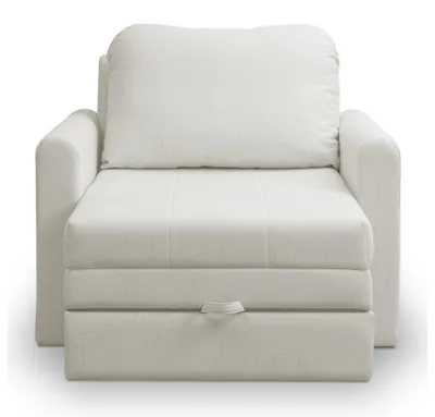 Produktbild von Selsey DEJANO - Schlafsessel - Creme - 75x196 cm