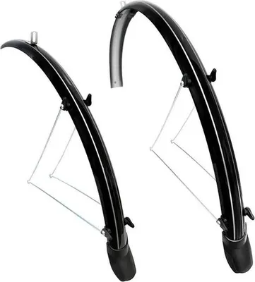 Zdjęcie produktu dla Zestaw błotników Bonin 48 mm czarny, szary 700 - 28'' czarny, szary 700 - 28''