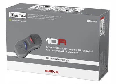 Productafbeelding van Sena 10R intercom voor motorfietsen (enkele unit)