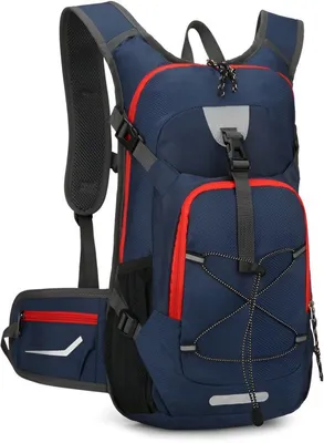 Produktbild von CarryQuest® - 25L Fahrradrucksack Nylon mit Trinksystem Blau