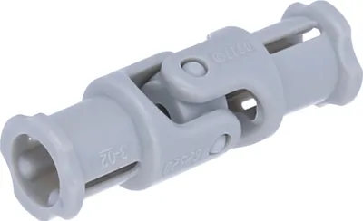 A single LEGO Technic universal joint piece is shown against a white background.