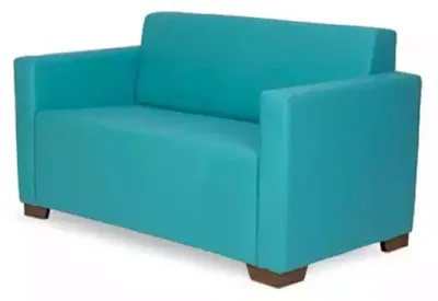 Produktbild von Türkis Zweisitzer Polstermöbel Arbeitszimmer Modernes Sofa Luxus Couch