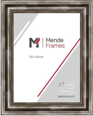 Produktbild von MendeFrames H550 Bilderrahmen Antik Silber 70x90 cm Museumsglas