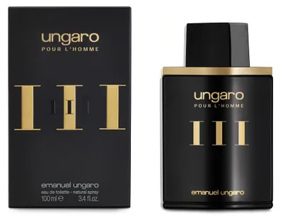 Imagen del producto de Emanuel Ungaro Ungaro Pour L'homme Iii Edt Spray 100ml