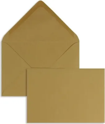 Produktbild von Briefumschläge 80x114mm (DIN C7) 120g/qm gummiert VE=100 Stück cappuccino