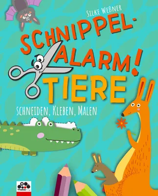 Produktbild von Schnippel-Alarm! Band 2: Tiere - Das Ausschneidebuch für Kinder ab 3 Jahren