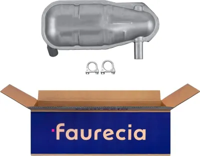 Imagen del producto de HELLA 8LB 366 021-921: Silenciador intermedio para RENAULT 4 (112) Furgoneta (R21, R23)