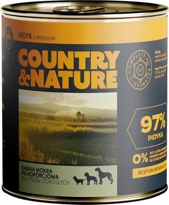 Immagine prodotto di Paese & Natura - Tacchino con broccoli - 850 g