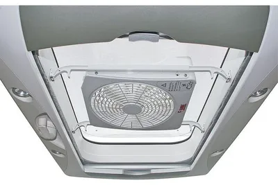 Produktbild von Ventilator Fiamma Turbo Kit 12 V für Dachhauben