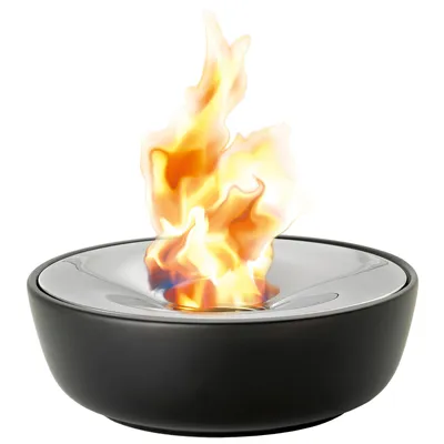 Produktbild von Blomus Gelfeuerstelle FUOCO Keramik mit Edelstahl kombiniert 32 cm