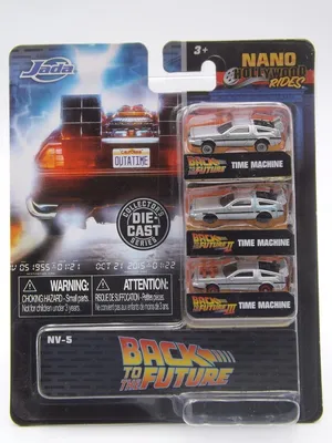 Produktbild von Jada Nano Hollywood Rides 253251002 - Back to the Future Time Machine I,II,III