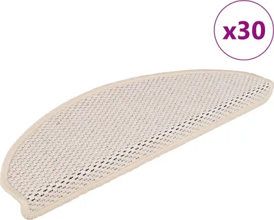 Produktbild von Stufenmatten Selbstklebend Sisal-Optik 30Stk. 65x21x4cm