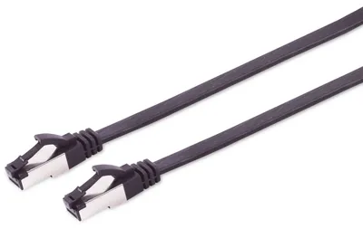 Produktbild von S-Conn 08-43015 Netzwerkkabel Schwarz 0,5 m Cat8.1 U/FTP (STP) (08-43015)