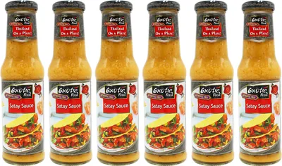 Produktbild von Exotic Food Sataysauce 6x250ml
