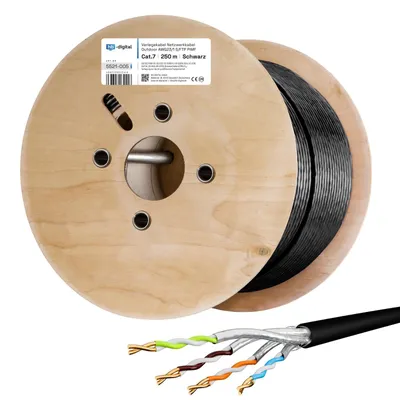 Produktbild von Verlegekabel Outdoor CAT.7 (Simplex) 250m
