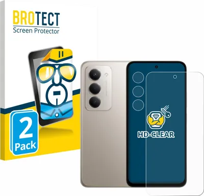 Produktbild von 2x Für Xiaomi Redmi 15 (Display+Kamera) Schutzfolie BROTECT Displayschutz Display Schutz Folie Klar Transparent