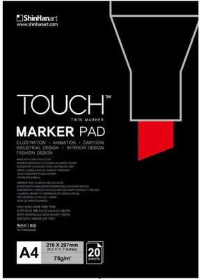 Immagine prodotto di TOUCH Pennarello A4, 20 fogli 75g