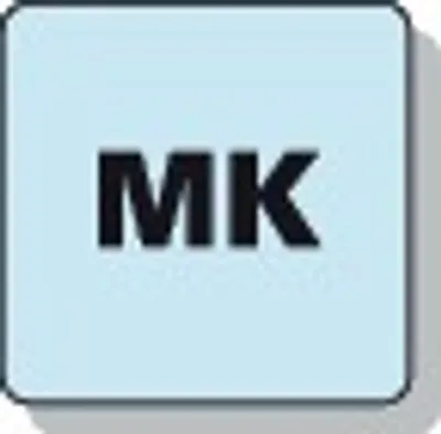 Produktbild von Konuswischer MK5 mit Holzkörper und Vliesbesatz zum Reinigen von Maschinenkegeln