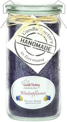 Produktbild von Candle Factory Mini Jumbo, Rund, Violett, Mandel, Zimt, Gewürz, 70 h, 1 Stück(e)