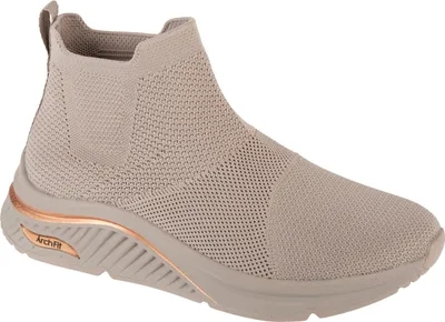 Zdjęcie produktu dla Skechers Arch Fit S-Miles - Sock Walk 155580-TPE, damskie buty sportowe, beżowy